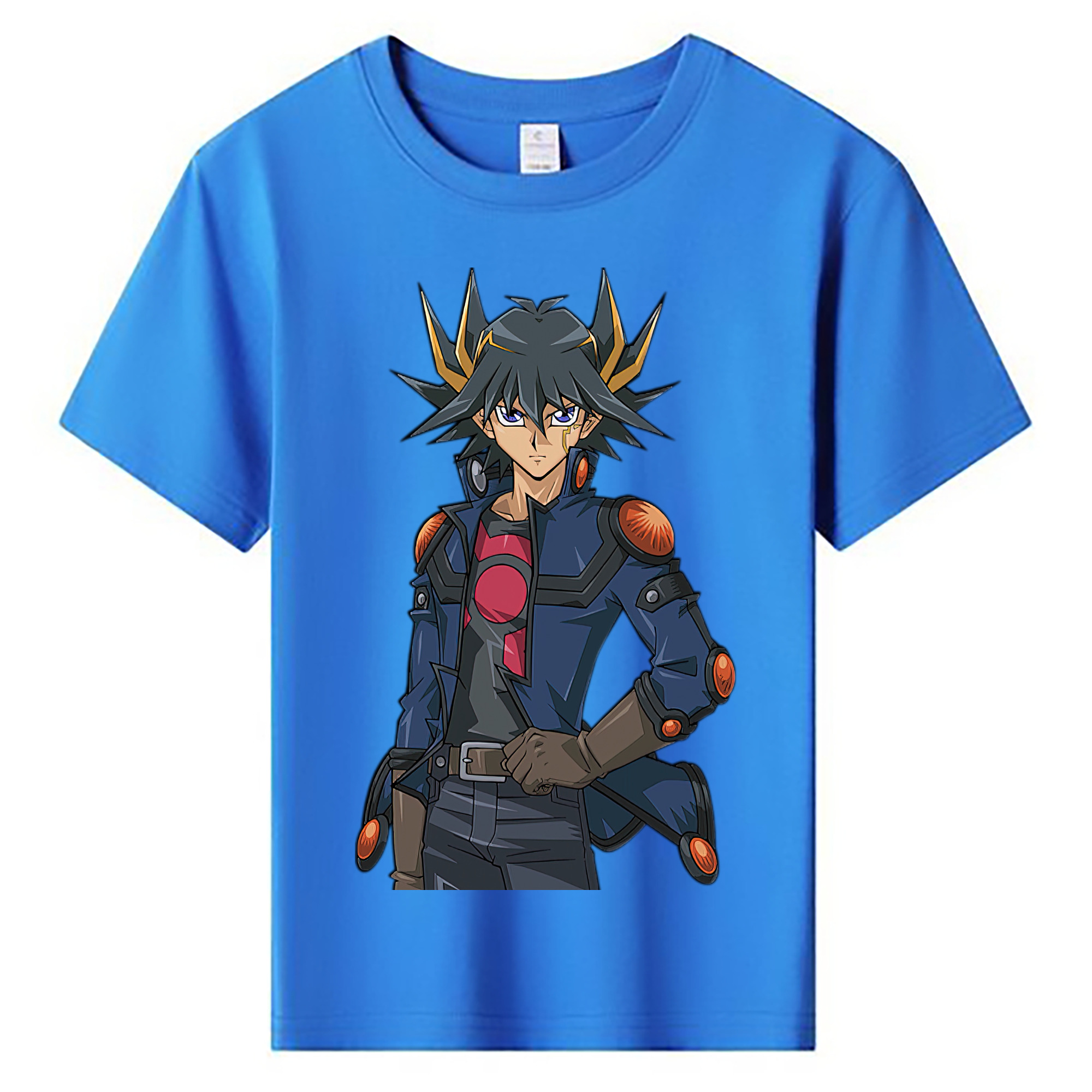 （画像用） 遊☆戯☆王 Yu-Gi-Oh! 綿100％キッズTシャツ（フロントプリント）